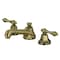 Kingston Brass KS4463AL 8" Widespread Bathroom Faucet, Antique Brass KS4463AL - alternate 1